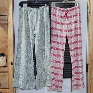 victoria secrets/mossimo womans sleep pants  size m